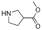 Methyl pyrrolidine-3-carboxylate 化学構造式