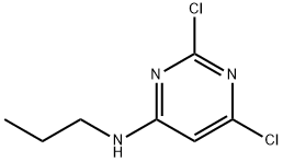 2,6-DICHLORO-N-PROPYL-4-PYRIMIDINAMINE 化学構造式