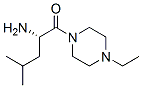 Piperazine, 1-[(2S)-2-amino-4-methyl-1-oxopentyl]-4-ethyl- (9CI) Struktur