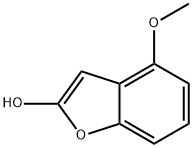 2-Benzofuranol,  4-methoxy- Struktur