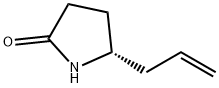 2-Pyrrolidinone,5-(2-propenyl)-,(5R)-(9CI) Struktur