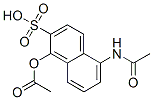 1-아세톡시-5-아세틸아미노-2-나프탈렌술폰산