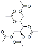 Ribitol pentaacetate Structure