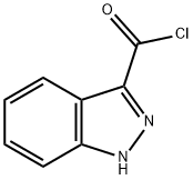 1H-INDAZOLE-3-CARBONYL CHLORIDE,72083-74-0,结构式