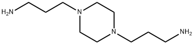 1,4-双(3-氨基丙基)哌嗪,7209-38-3,结构式