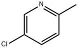 5-クロロ-2-メチルピリジン 化学構造式
