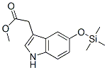 5-[(Trimethylsilyl)oxy]-1H-indole-3-acetic acid methyl ester,72101-35-0,结构式