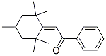 2-(2,2,4,6,6-Pentamethylcyclohexylidene)-1-phenylethanone,72101-50-9,结构式