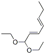 2,4-Heptadienal diethyl acetal,72102-75-1,结构式