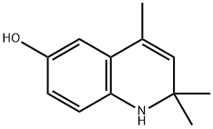 2,2,4-三甲基-1,2-二氢喹啉-6-醇 结构式