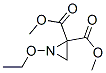 2,2-Aziridinedicarboxylicacid,1-ethoxy-,dimethylester(9CI) Structure