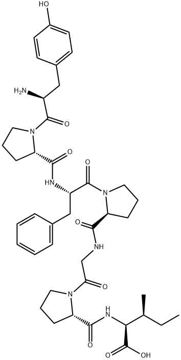 β-カソモルフィン7【ウシ】 化学構造式