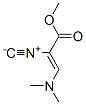 3-(二甲基氨基)-2-异氰基-2-丙烯酸甲酯,72130-98-4,结构式