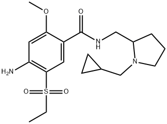 72135-20-7 4-amino-N-[[1-(cyclopropylmethyl)-2-pyrrolidinyl]methyl]-5-(ethylsulphonyl)-2-methoxybenzamide