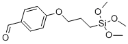 3-(4-Formylphenoxy)propyltrimethoxysilane,72136-46-0,结构式