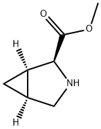 3-Azabicyclo[3.1.0]hexane-2-carboxylicacid,methylester,(1R,2S,5S)-(9CI) Structure