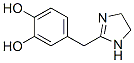 2-(3,4-dihydroxybenzyl)imidazoline 结构式