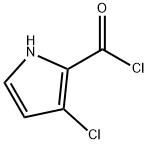 1H-Pyrrole-2-carbonyl chloride, 3-chloro- (9CI) Struktur