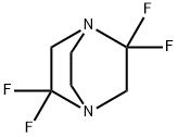 1,4-Diazabicyclo[2.2.2]octane,2,2,5,5-tetrafluoro-(9CI) Structure