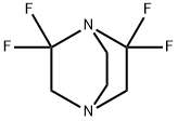 1,4-Diazabicyclo[2.2.2]octane,2,2,6,6-tetrafluoro-(9CI) Struktur