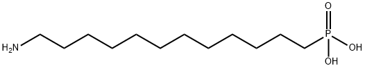 12-AMINODODECYLPHOSPHONIC ACID 结构式