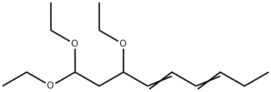 7,9,9-Triethoxy-3,5-nonadiene,72152-78-4,结构式