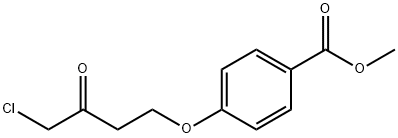 methyl 4-(4-chloro-3-oxo-butoxy)benzoate|