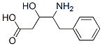 4-amino-3-hydroxy-5-phenylpentanoic acid Struktur