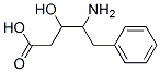 4-amino-3-hydroxy-5-phenylpentanoic acid 化学構造式