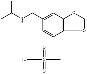 N-(1-메틸에틸)-1,3-벤조디옥솔-5-메탄아민메탄술포네이트(염)