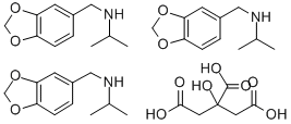 1,3-Benzodioxole-5-methanamine, N-(1-methylethyl)-, 2-hydroxy-1,2,3-pr opanetricarboxylate (3:1)|