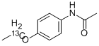 フェナセチン-エトキシ-1-13C 化学構造式