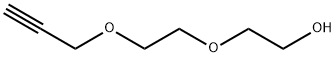 2-[2-(2-プロピニルオキシ)エトキシ]エタノール 化学構造式