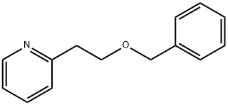 2-[2-(phenylmethoxy)ethyl]pyridine Struktur