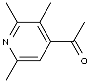 Ethanone, 1-(2,3,6-trimethyl-4-pyridinyl)- (9CI) Structure