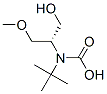 Carbamic acid, [(1S)-2-hydroxy-1-(methoxymethyl)ethyl]-, 1,1-dimethylethyl Struktur