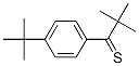 4-tert-Butyl-1(1-thioxo-2,2-dimethyl-propyl)-benzene Struktur