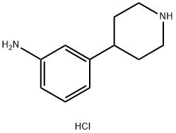 4-(3-AMINOPHENYL)PIPERIDINE HCL, 721958-70-9, 结构式