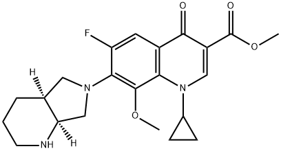 Moxifloxacin Methyl Ester Struktur