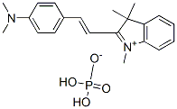 72214-25-6 2-[2-[4-(dimethylamino)phenyl]vinyl]-1,3,3-trimethyl-3H-indolium dihydrogen phosphate