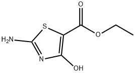 2-氨基-4-羟基噻唑-5-羧酸乙酯, 72218-74-7, 结构式