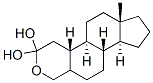 2-hydroxymoxestrol 化学構造式