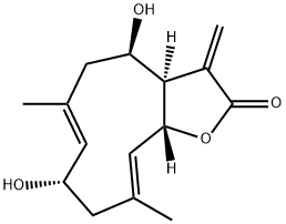 2ALPHA-羟基泽兰内酯,72229-33-5,结构式