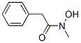 N-methylphenylacetohydroxamic acid Structure