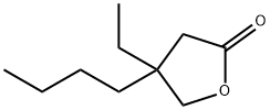 4,5-Dihydro-4-butyl-4-ethyl-2(3H)-furanone,72230-89-8,结构式