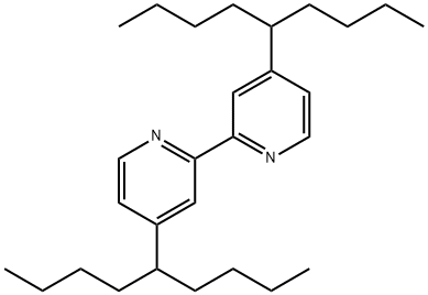 4,4'-bis(1-butylpentyl)-2,2'-bipyridine,72230-93-4,结构式