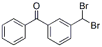 3-(Dibromomethyl)benzophenone Struktur