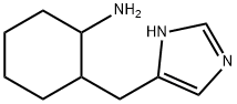 Cyclohexanamine,  2-(1H-imidazol-4-ylmethyl)-  (9CI) Struktur