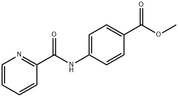 Benzoic acid, 4-[(2-pyridinylcarbonyl)amino]-, methyl ester (9CI),722467-68-7,结构式