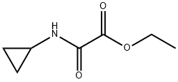 Acetic acid, (cyclopropylamino)oxo-, ethyl ester (9CI) Struktur